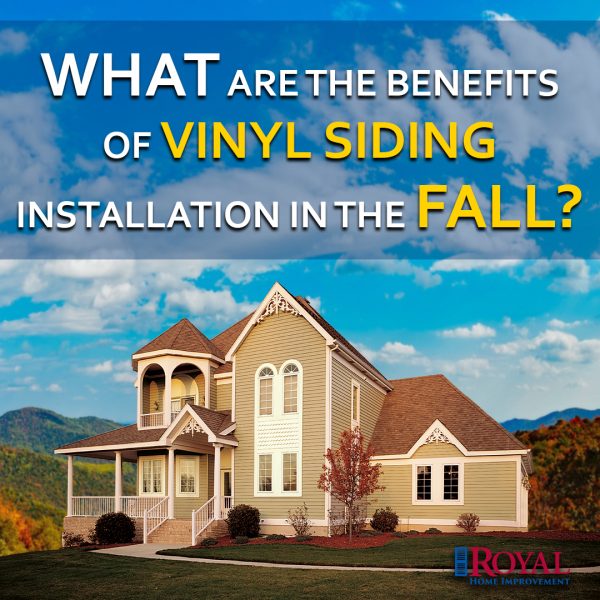 What are the Benefits of Vinyl Siding Installation in the Fall?