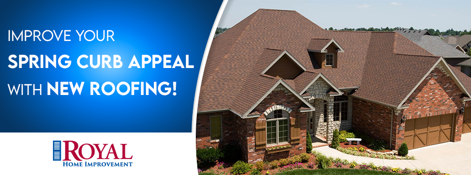 Improve Your Spring Curb Appeal with New Roofing