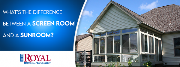 What’s the Difference Between a Screen Room and a Sunroom?